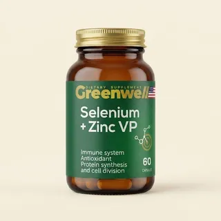 Greenwell Selenium + Zinc VP 60 kapsula
