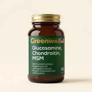 Greenwell Glucosamine Chondroitin MSM 50 tabletka