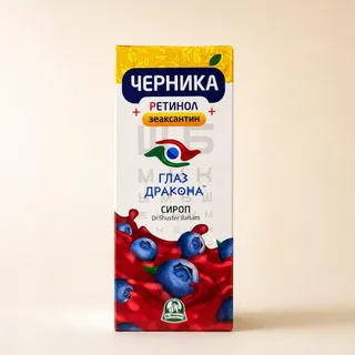 Chernika siropi Glaz Drakona Dr.Shuster Balsam