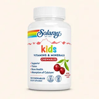 Solaray Kids Vitamin & Mineral 120 dona