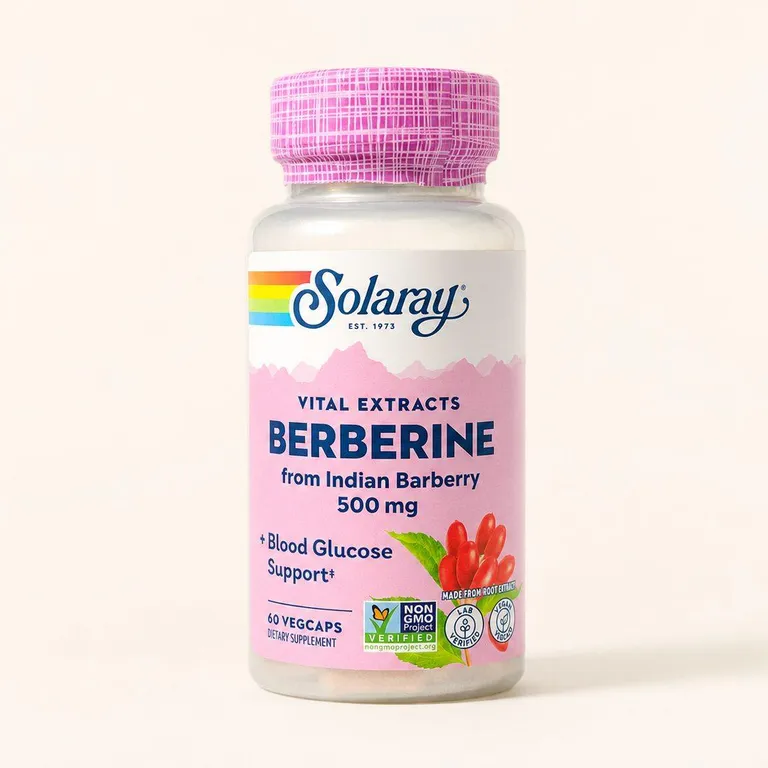 Solaray Berberine 500 mg 60 kapsula