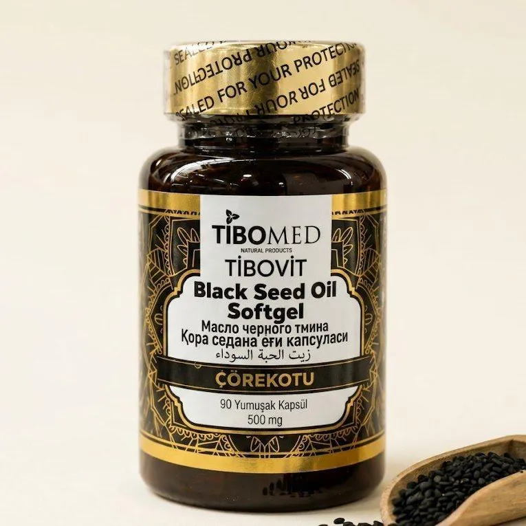 Tibomed Tibovit Black Seed Oil Softgel 500 mg 90k