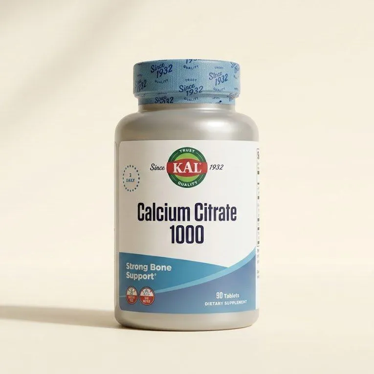 Kalsiy sitrat KAL 1000 mg, 90 ta