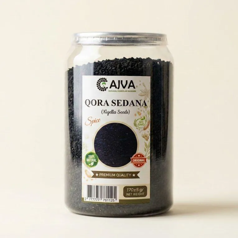 AJVA Tabiiy qora sedana urug‘i, 170 gr