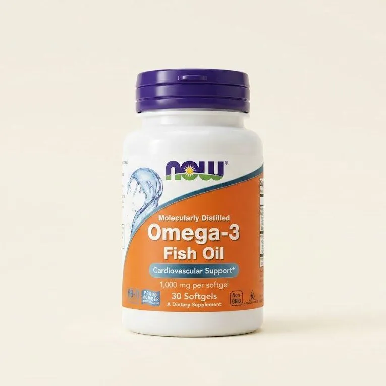 Omega 3 baliq yog'i NOW 1000 mg, 30