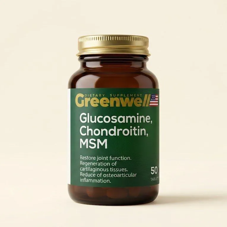 Greenwell Glucosamine Chondroitin MSM 50 tabletka