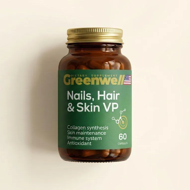 Greenwell Nails Hair & Skin VP 60 kapsula