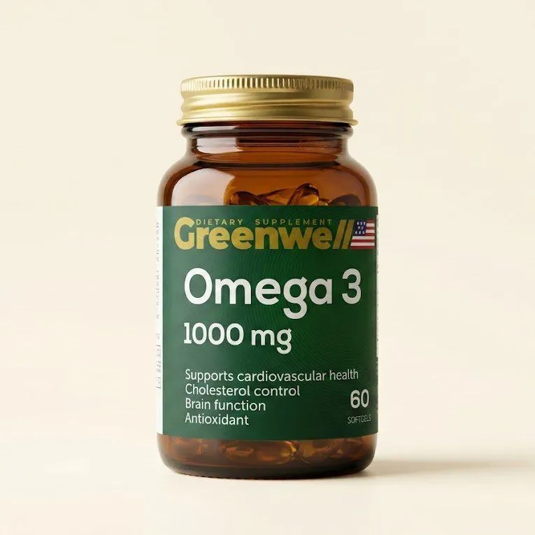 Greenwell Omega 3 1000 mg 60 kapsula
