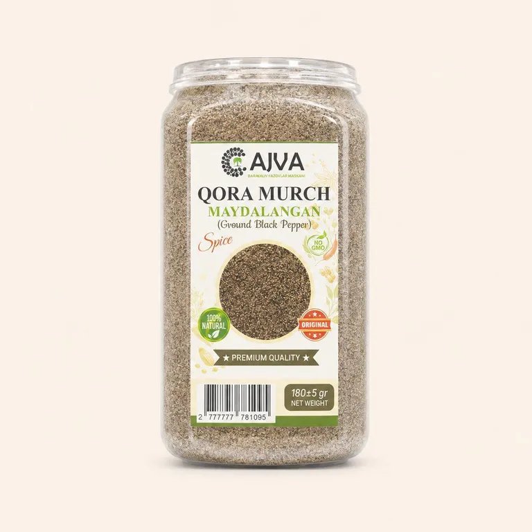 AJVA qora murch maydalangan 180 g